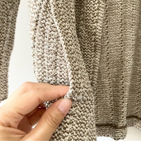 ST. JOHN beige textured knit open-front‎ cardigan 2 - Picture 3 of 8